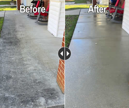 Atascocita Concrete Washing Final Inspection