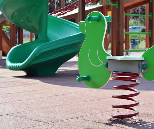 Playground Equipment Cleaning High-Pressure Washing